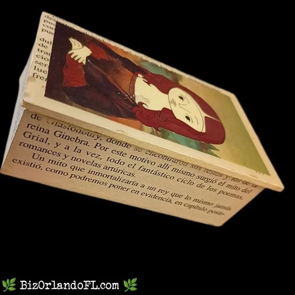 ARTISANAL GIFTS: Mona Lisa Style Handcrafted Lacquered Jewelry Box Small **NEW**
